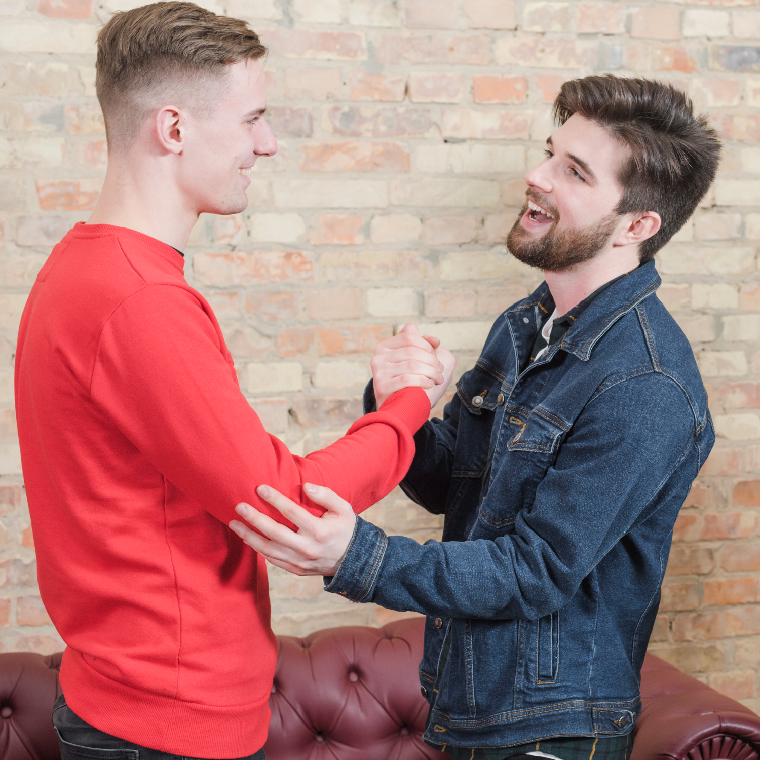 A friend encouraging someone to seek counselling in Australia.
