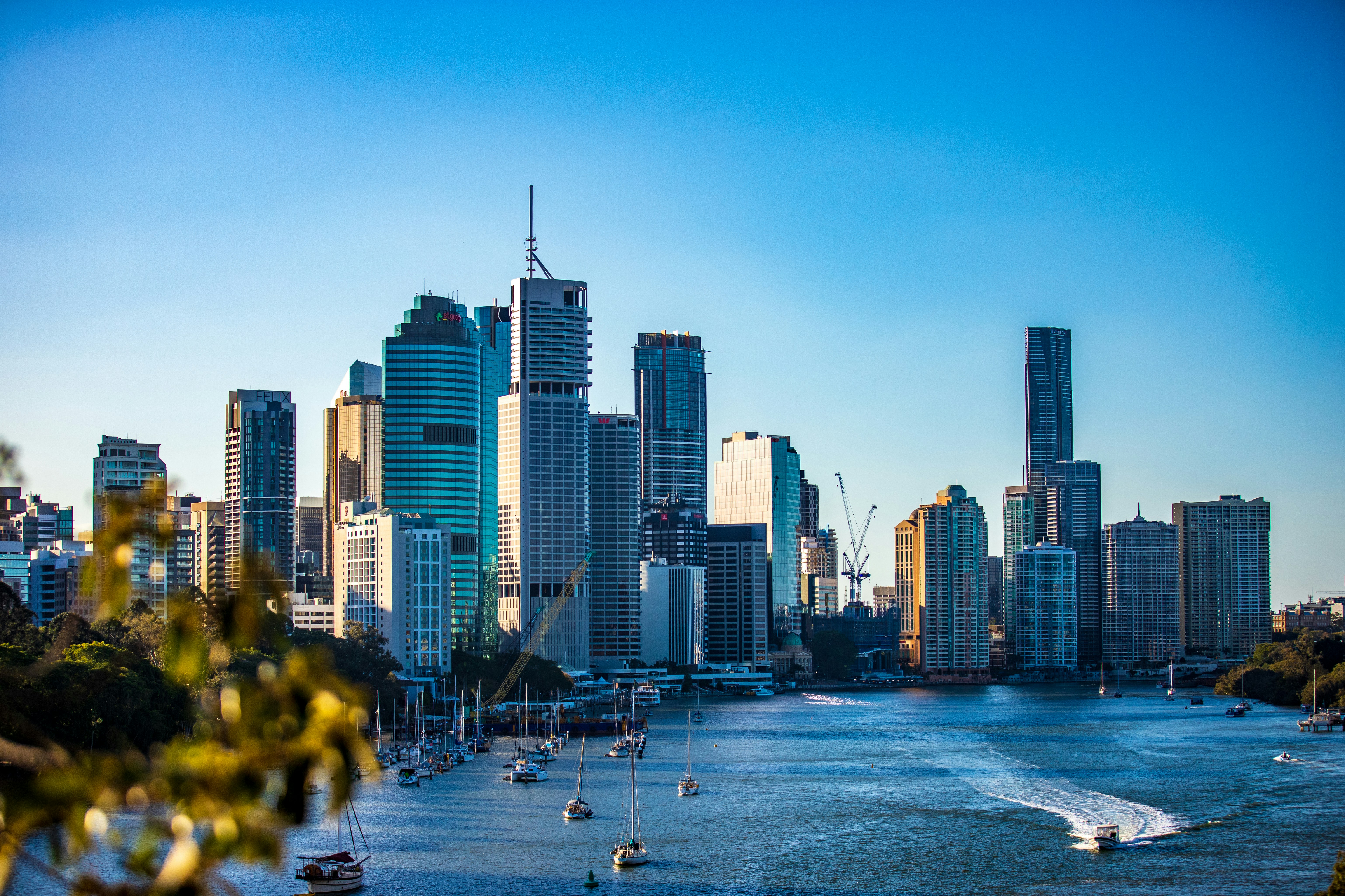 A picture of Brisbane's cityscape. TYHO provides expert couples counselling in Brisbane.